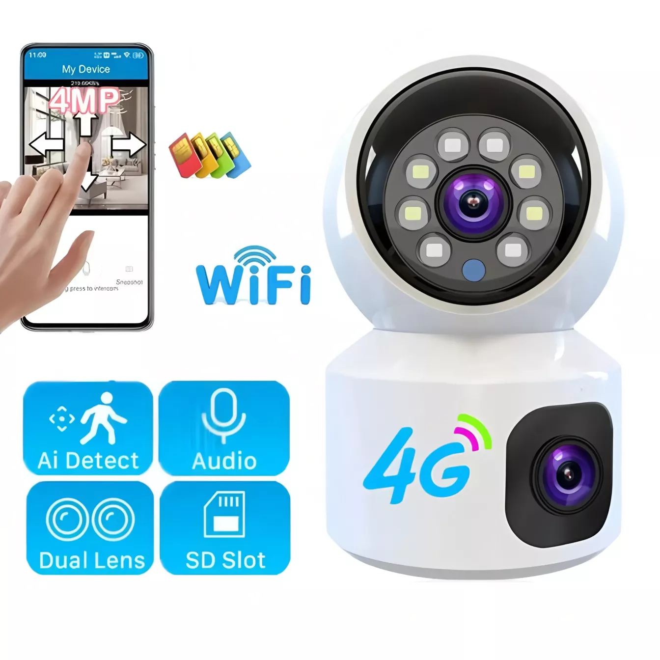 HD wireless Home IP camera